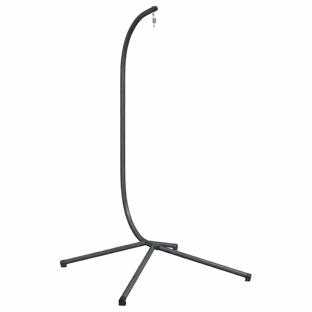 Anthracite Stand for Hanging Egg Chair on White Background
